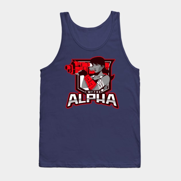 I'm The Alpha (11) Tank Top by CavemanMedia